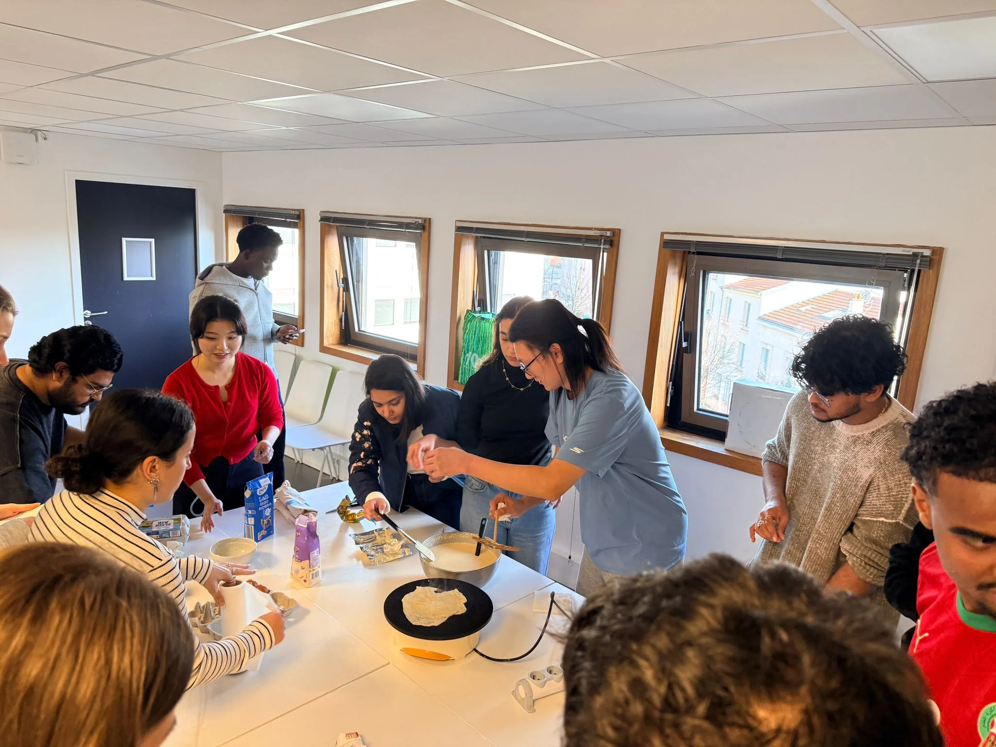 atelier crepe élèves internationaux epitech paris