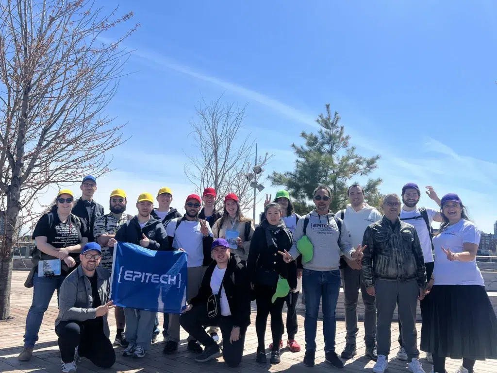 Nos étudiants et le staff encadrant pendant la learning expedition à Montreal 