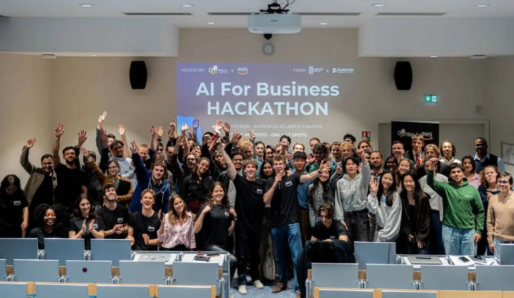 Tous les participants du hackathon IA for business