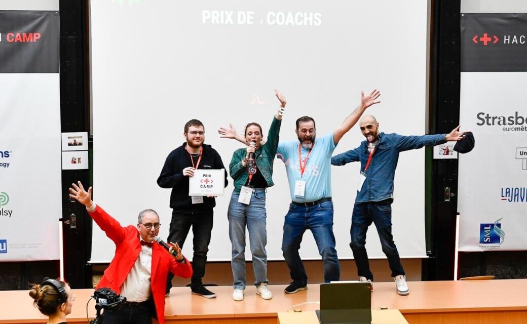 Un étudiant de Mulhouse remporte le prix des coachs lors du Hacking Health Camp 2023