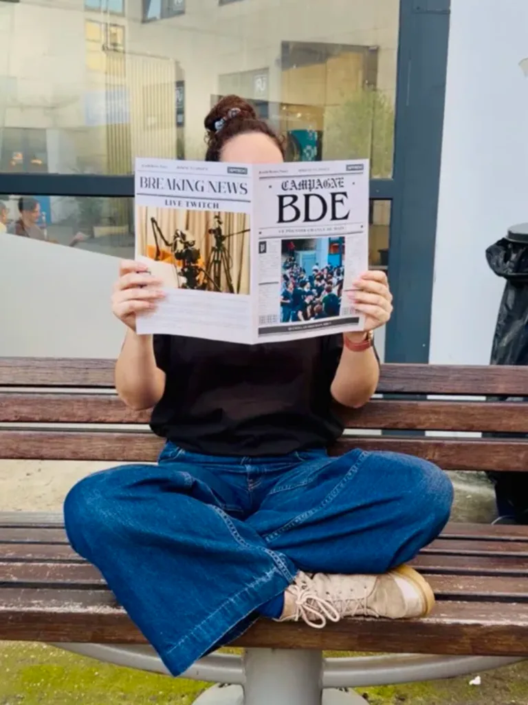 gazette campagne BDE Paris Epitech 2026