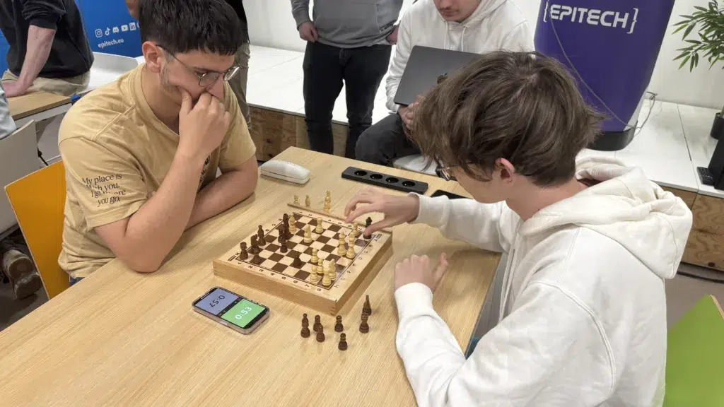 campus de Mulhouse Epitech école d'informatique conférence échecs