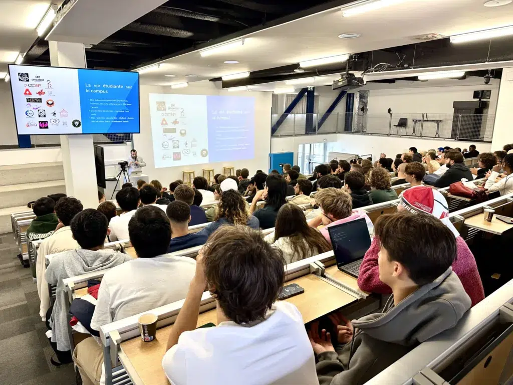 amphitheatre Epitech école ingenieur informatique Parcoursup