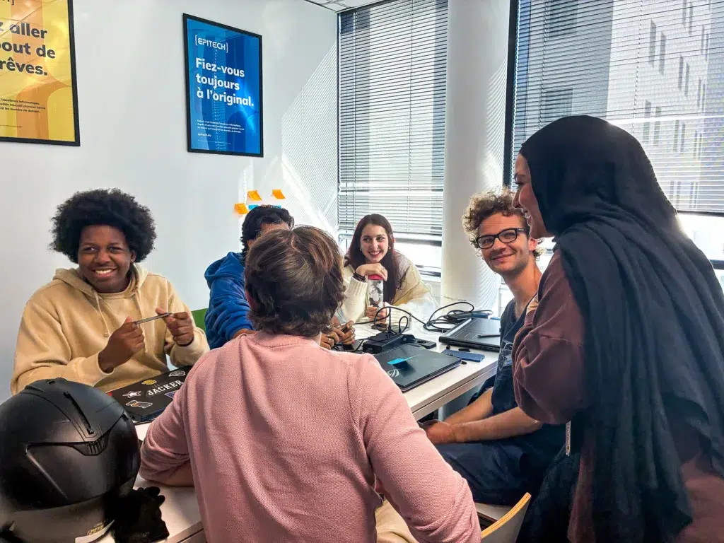 Groupe etudiants epitech Nice