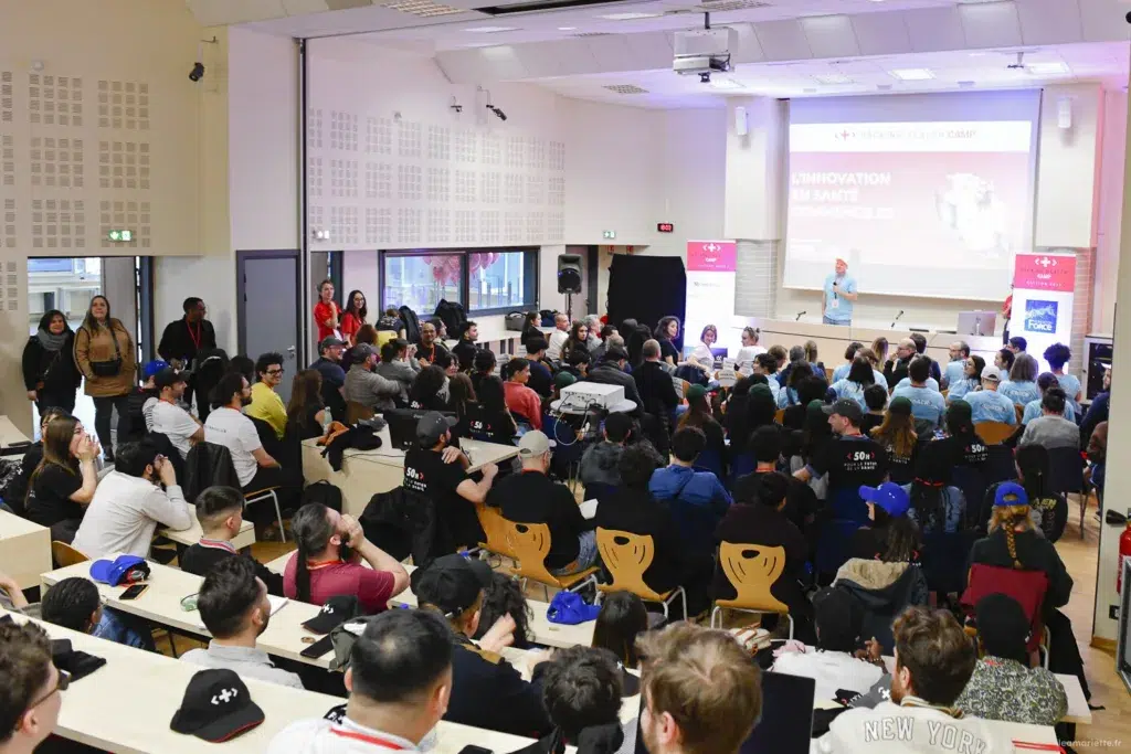 Participants au hackathon Hacking Health Camp 2026 Strasbourg Université de Strasbourg