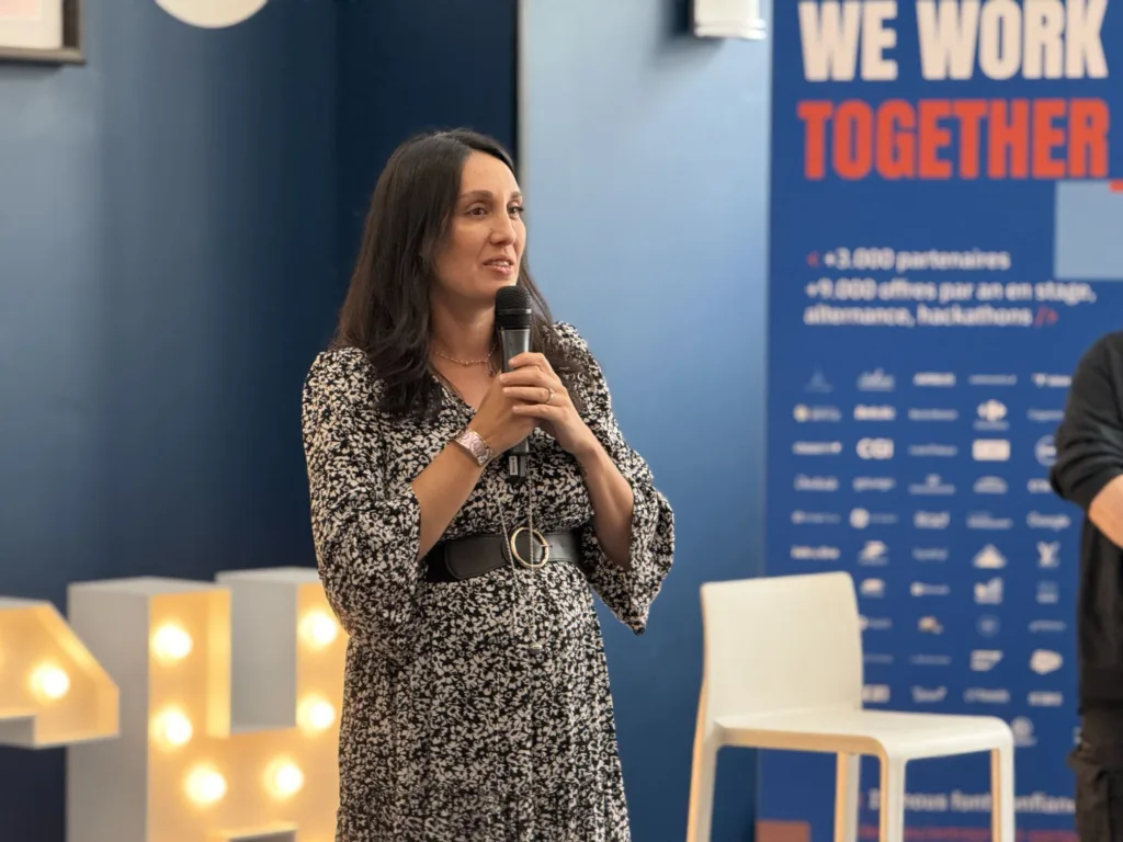 intervenante lors du epitech summit lyon