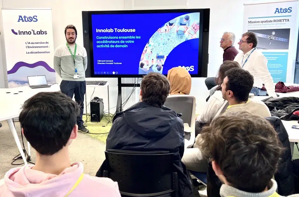 Visite d&rsquo;Epitech Toulouse chez ATOS, acteur mondial de la tech