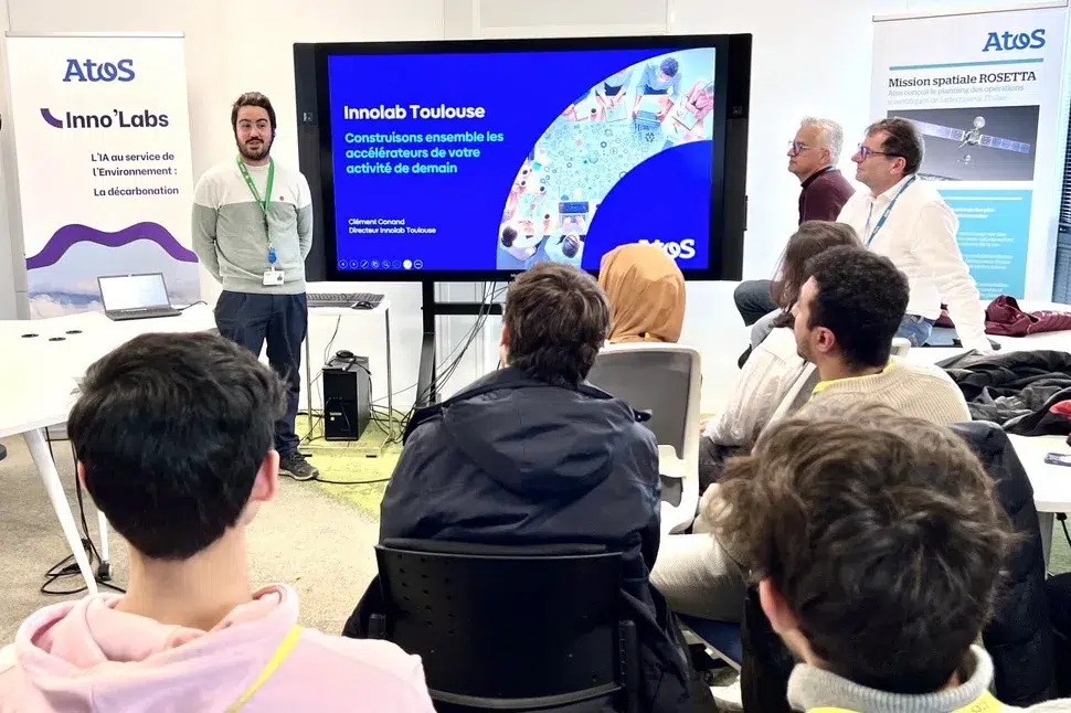 Visite d&rsquo;Epitech Toulouse chez ATOS, acteur mondial de la tech