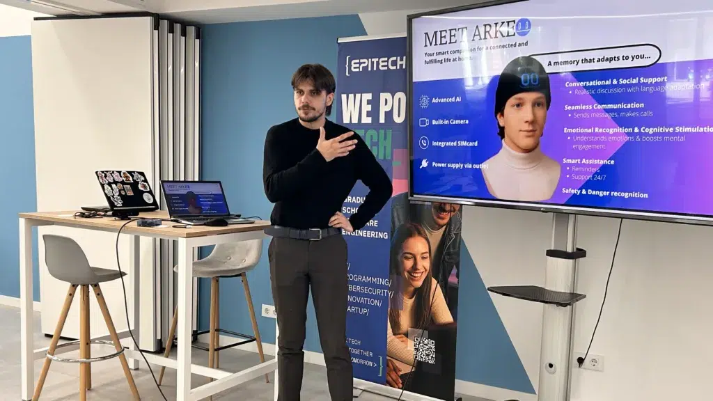 ARKEO&nbsp;: une innovation Epitech contre la solitude des personnes âgées