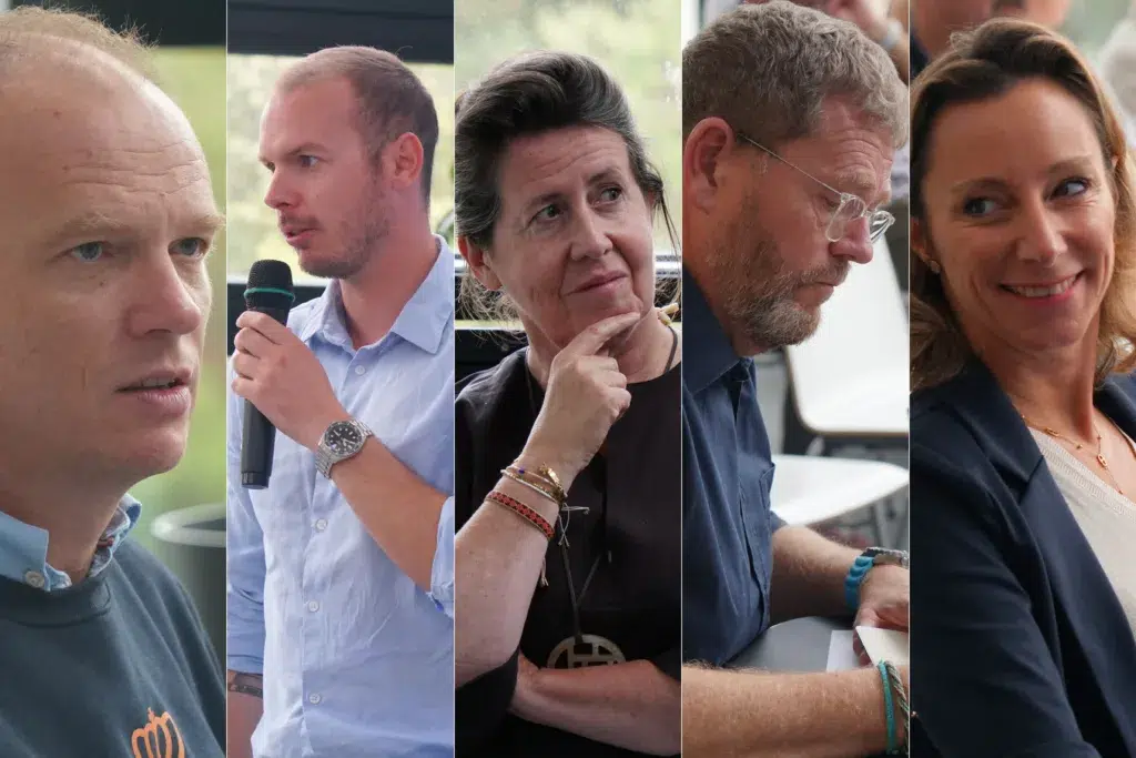 Les cinq professionnels du jury du Warm Up Day Les cinq membres du jury professionnel du Warm Up Day Epitech Rennes 2026