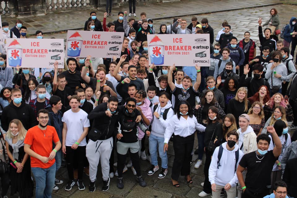 Ice Breaker : les étudiants du groupe IONIS brisent la glace