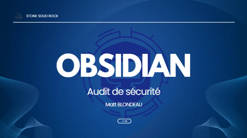 Projets Epitech : Obsidian