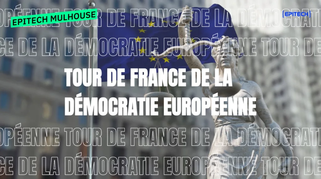 Tour de France de la Démocratie Européenne&nbsp;: Epitech Mulhouse, un carrefour d’engagement pour la jeunesse