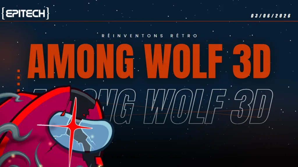 Among Wolf 3D, un mix entre Among us et le projet Wolf 3D