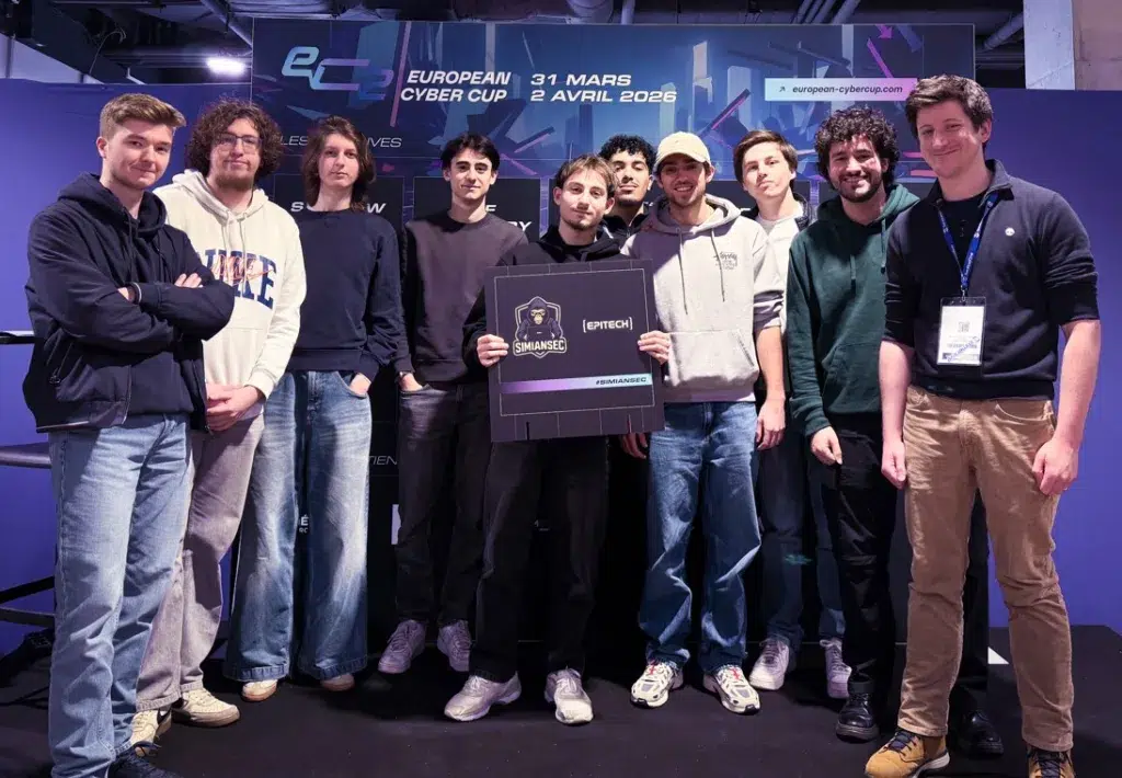L'équipe SimianSec à l'European Cyber Cup
