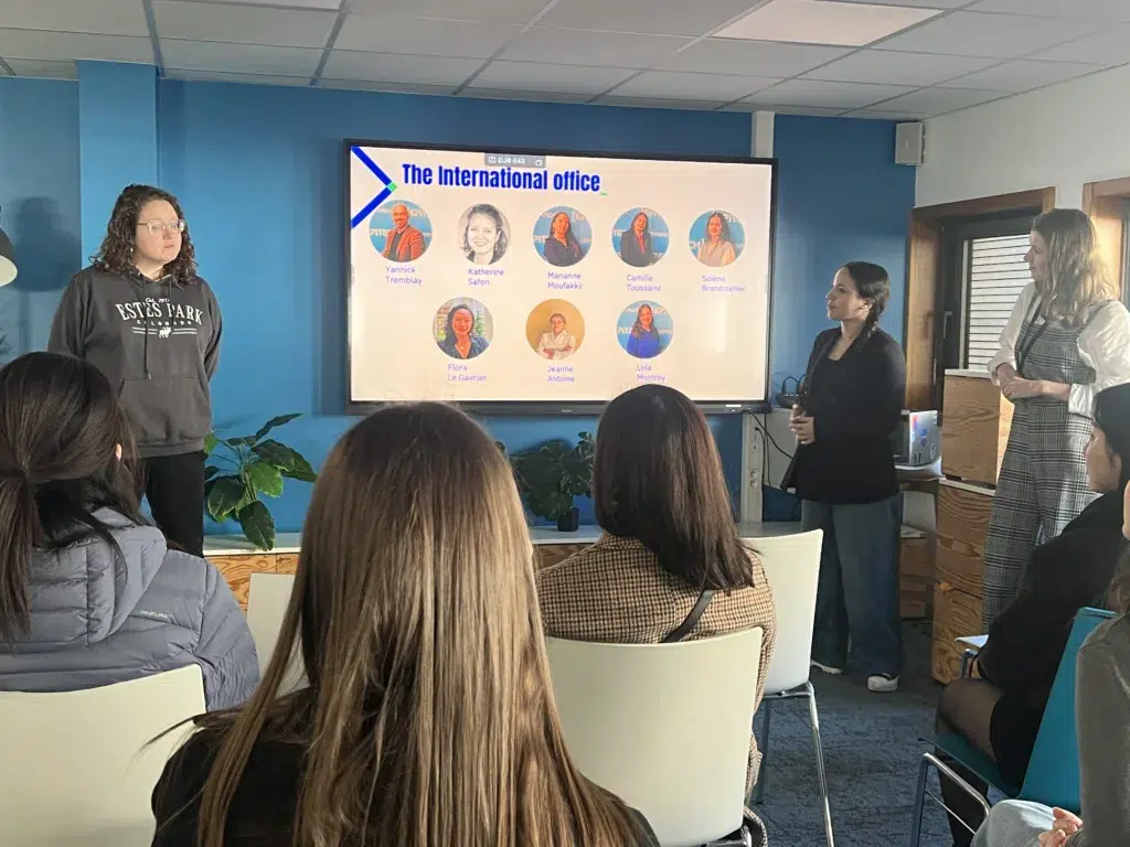 Présentation semaine accueil élèves internationaux