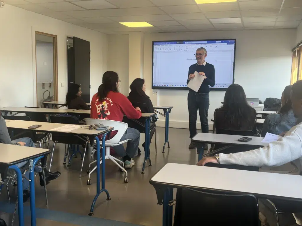 cours de français élèves internationaux Epitech Paris