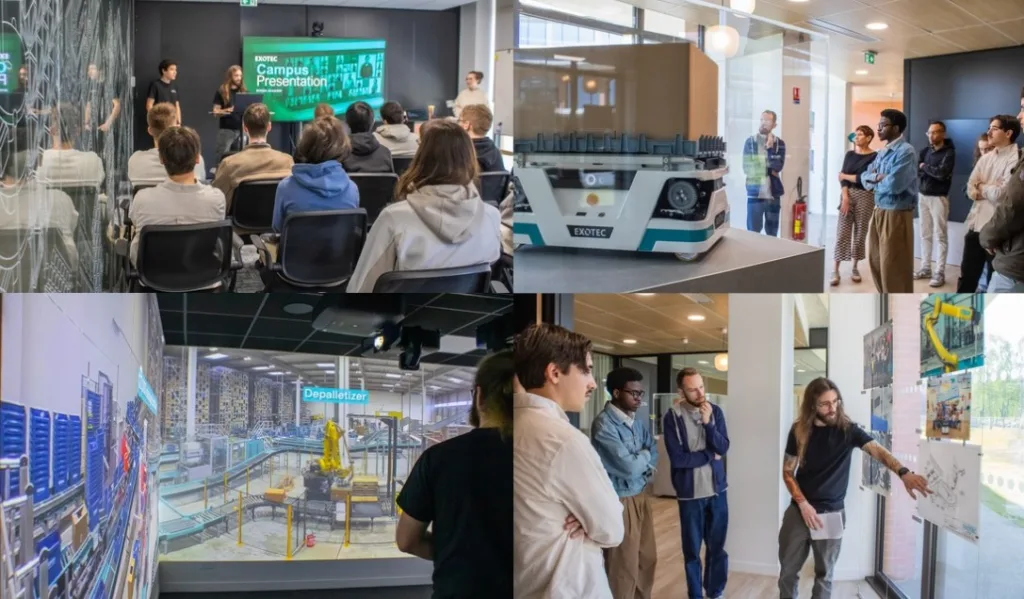 Visite guidée Exotec par des Alumni Epitech