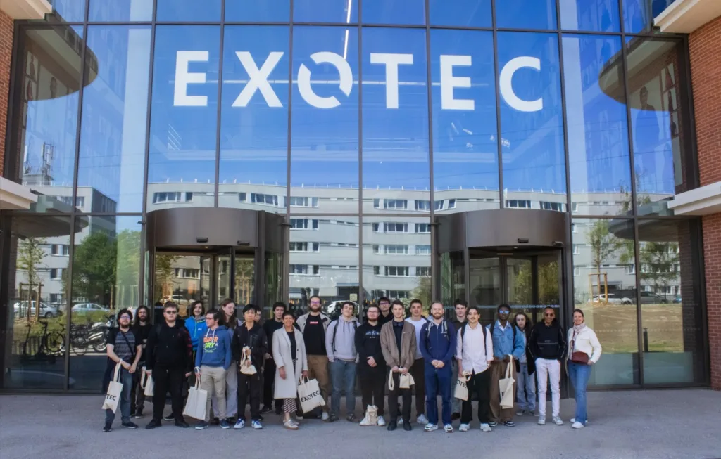 Visite d’Exotec : les étudiants Epitech Lille s’immergent dans la première licorne industrielle française